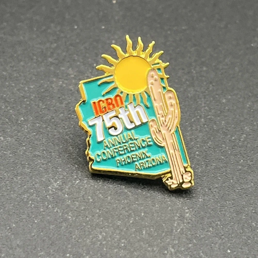 International Conference Of Building Officials Phoenix ICBO‎ Lapel Hat Pin